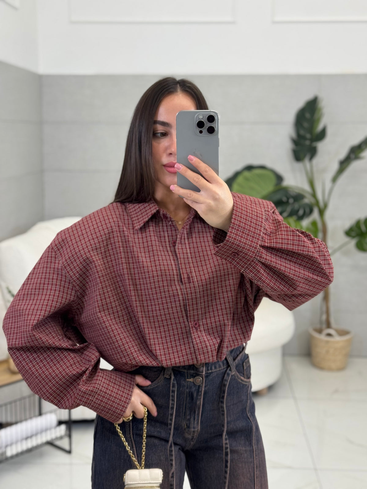 Camicia maxi Spallina Just West
