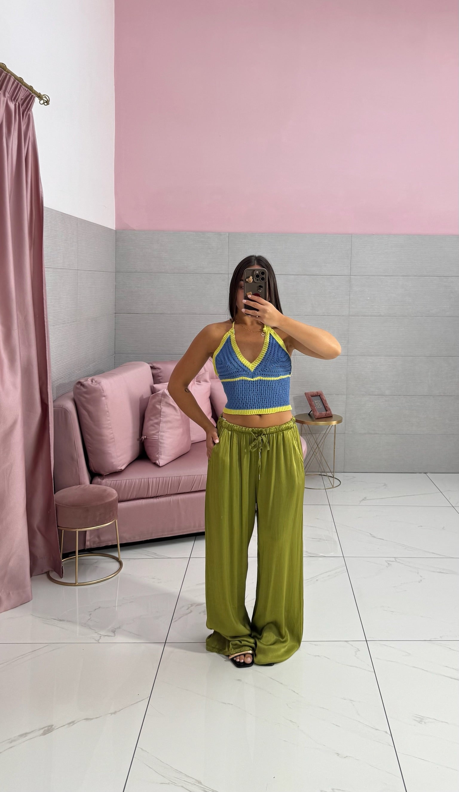 Pantalone Satin