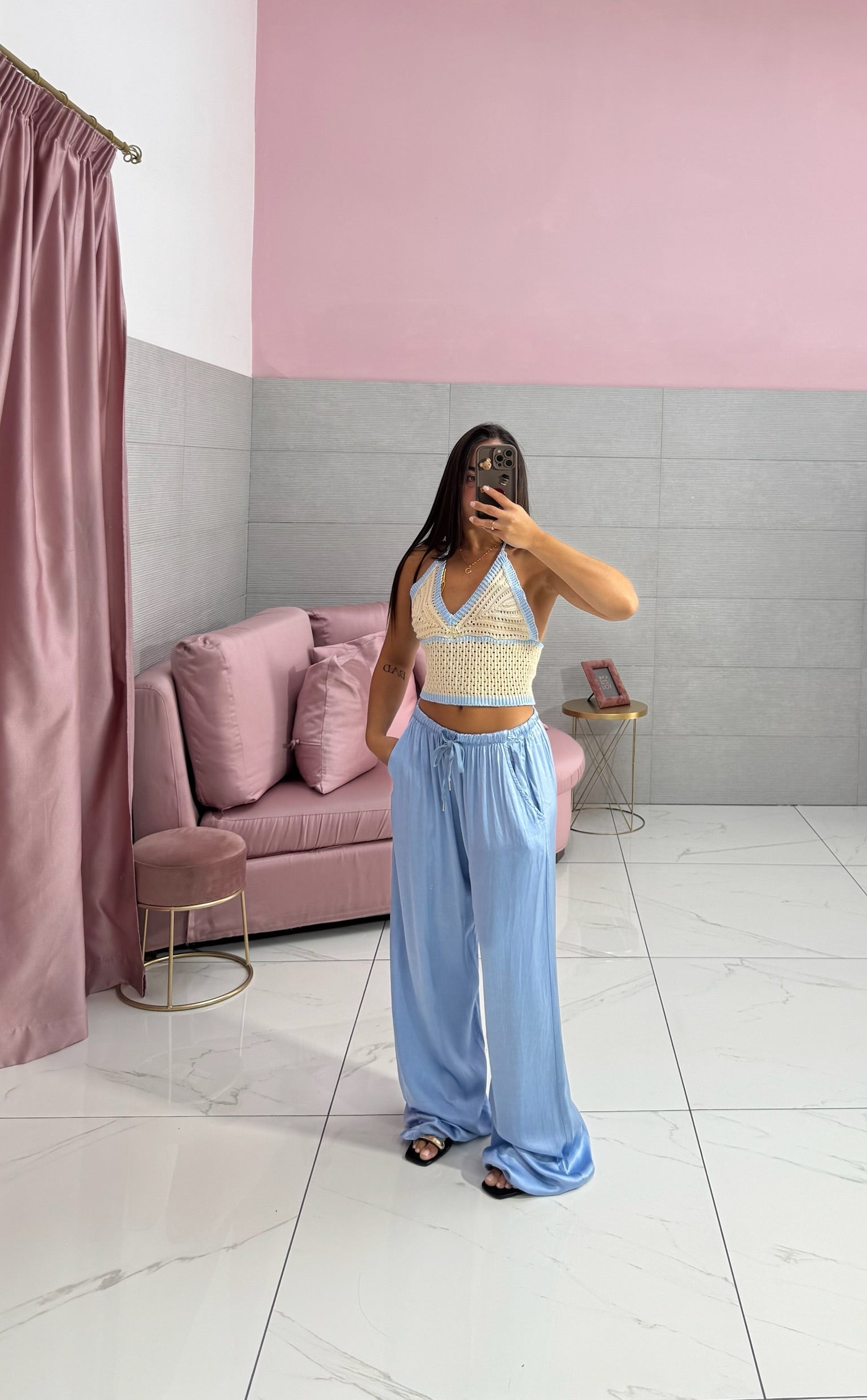 Pantalone Satin