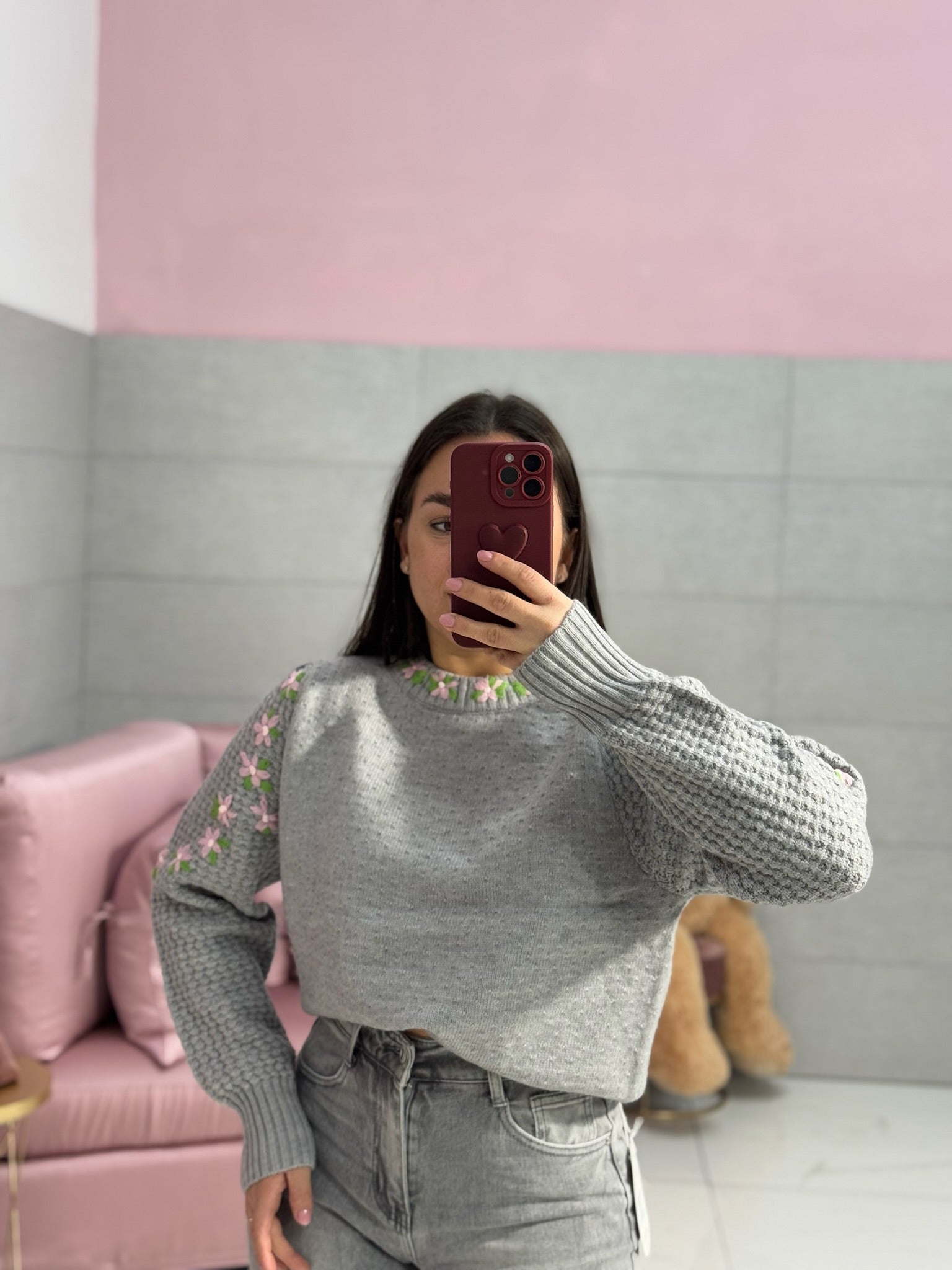 Pull flower