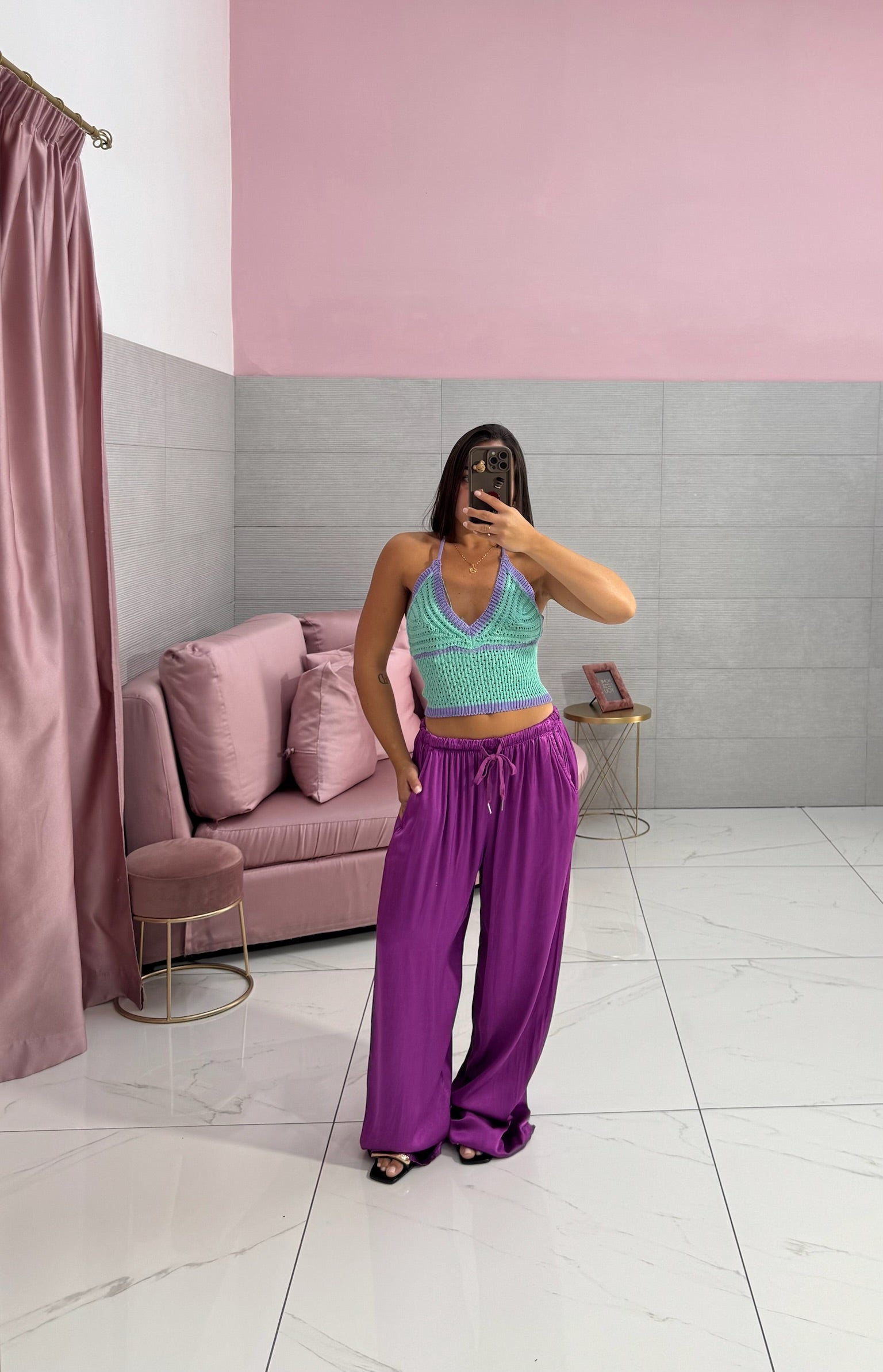 Pantalone Satin