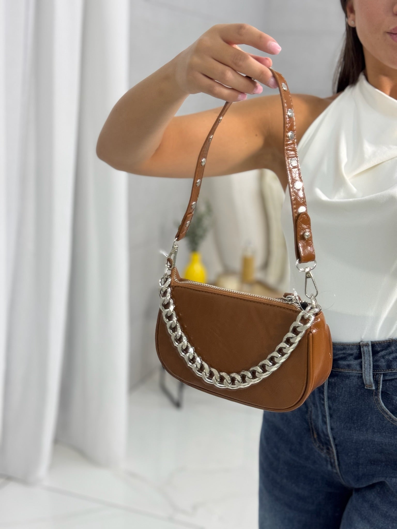 Pochette In ecopelle