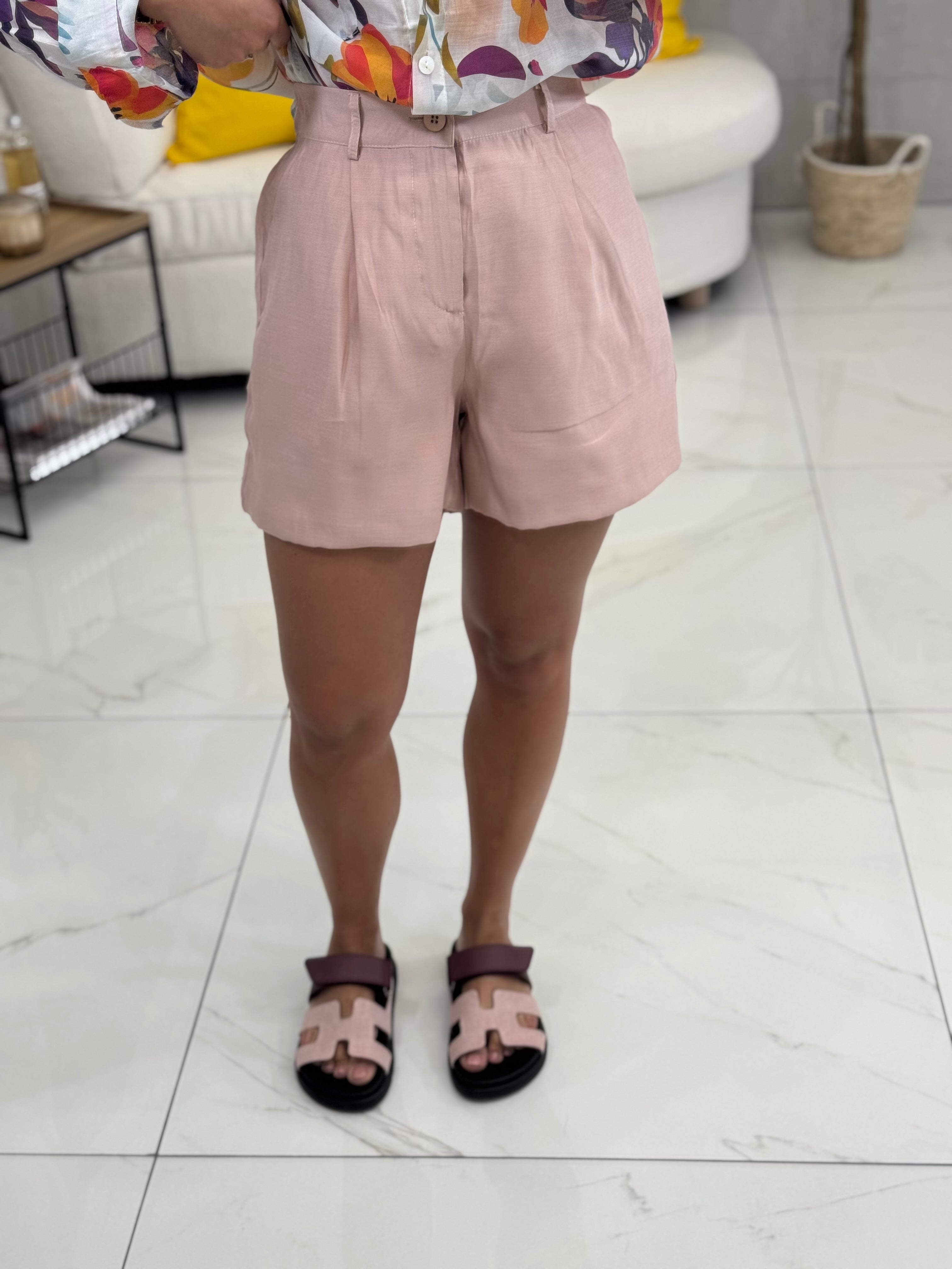 Shorts Simil-Lino