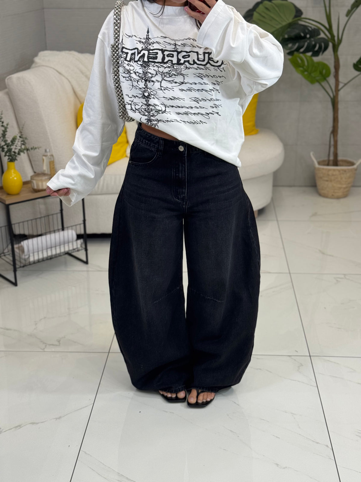 Jeans Baloon Black