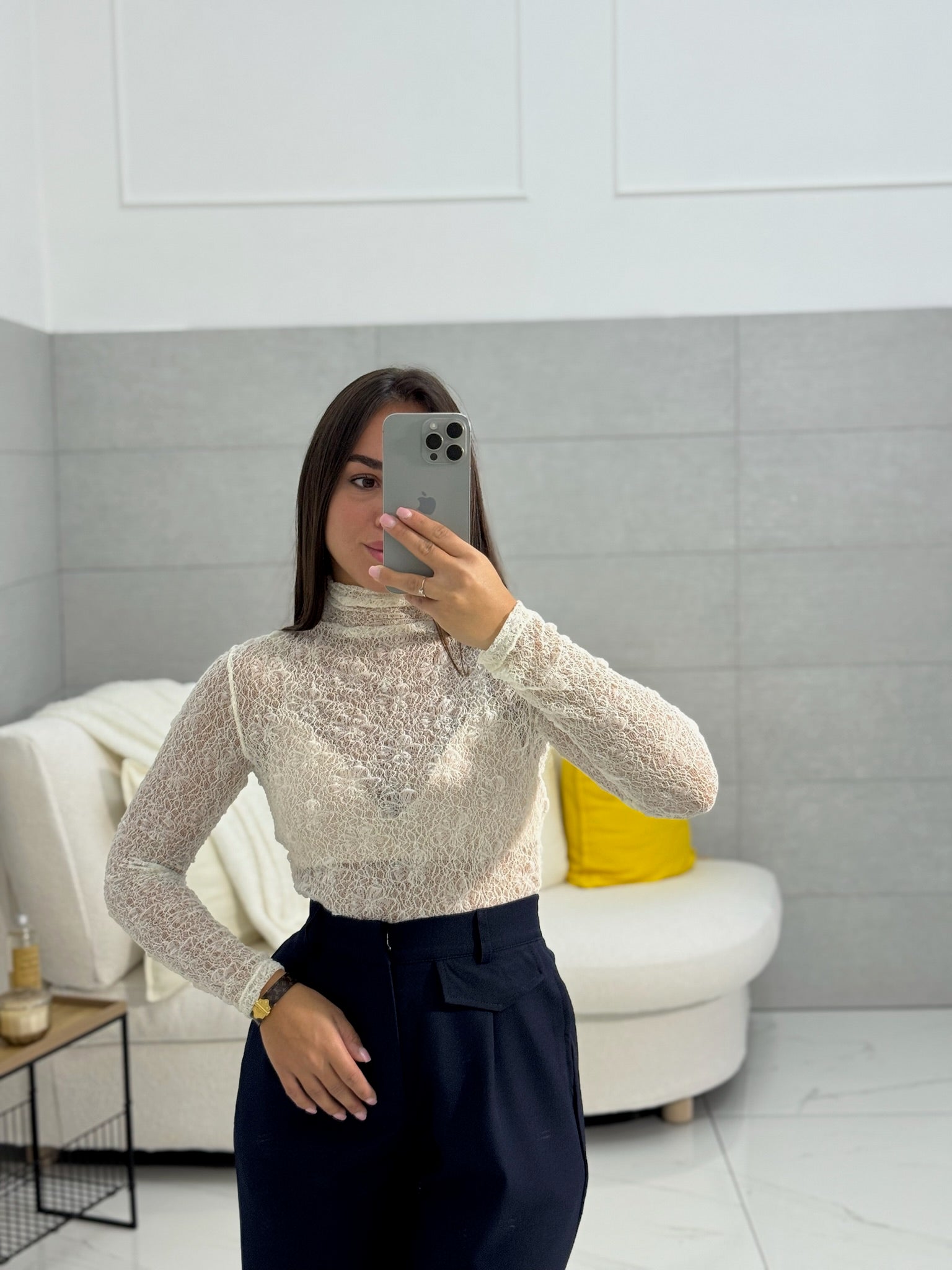 Maglia In Pizzo