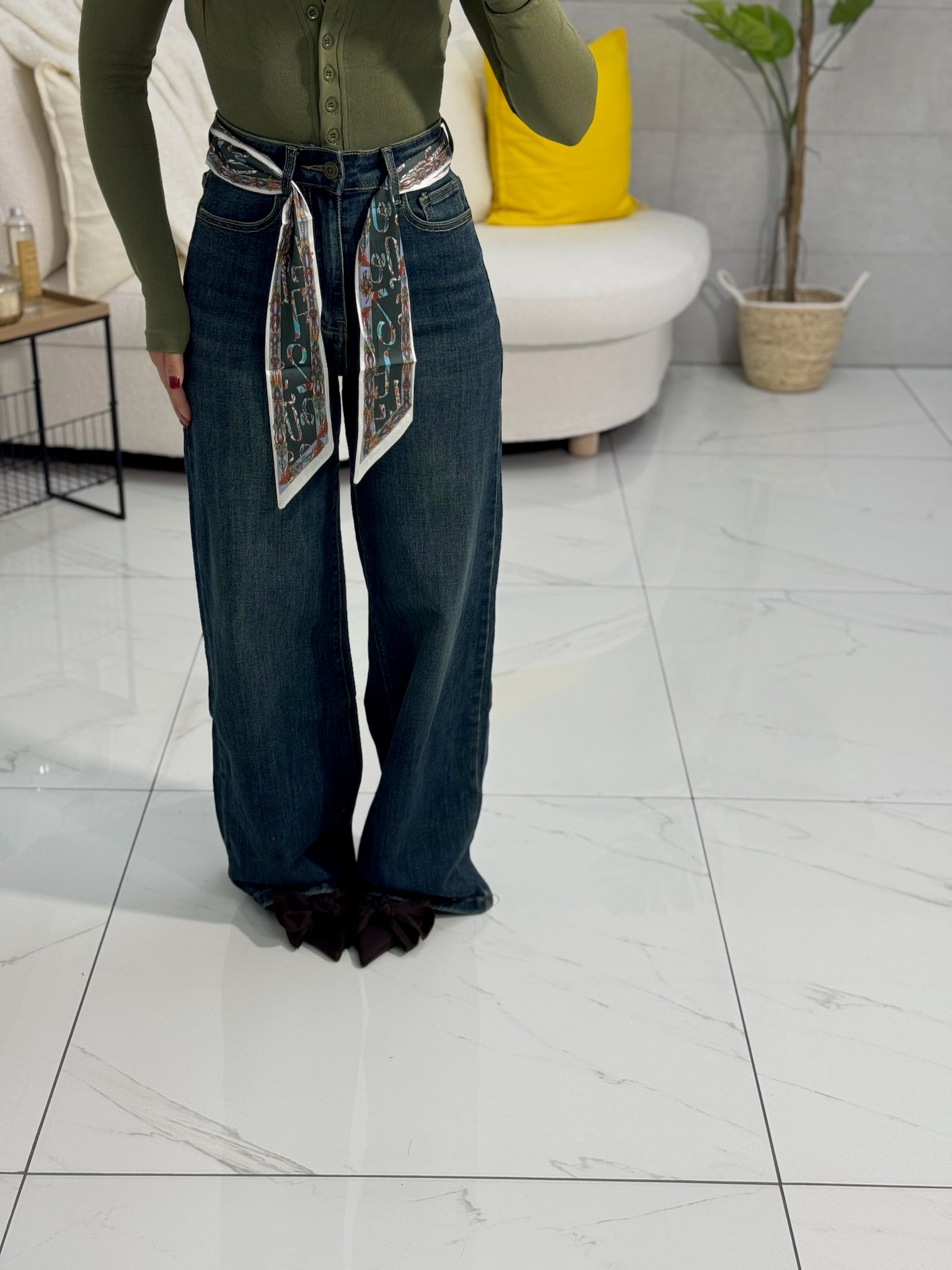 Denim GreenVelvet