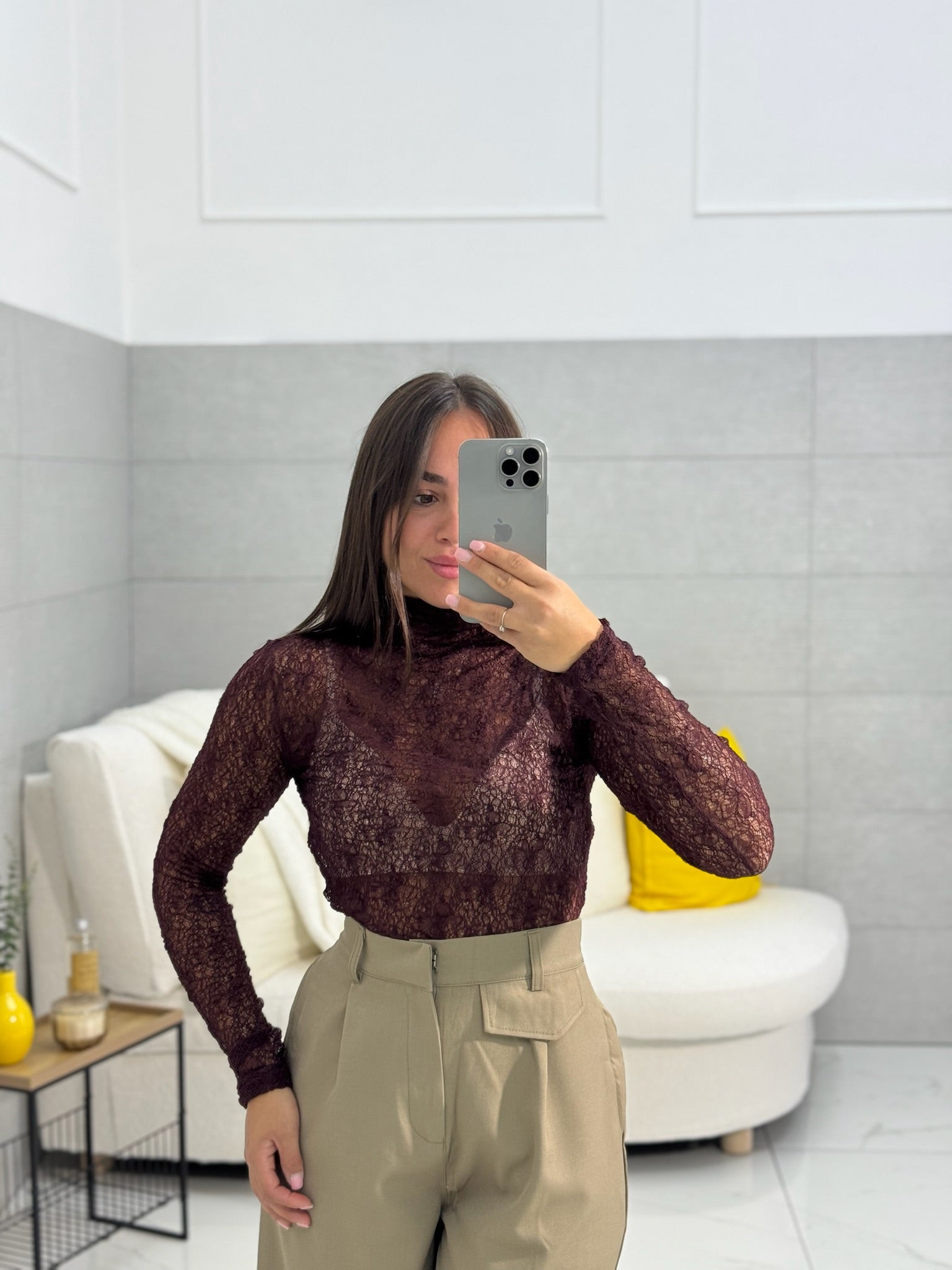 Maglia In Pizzo
