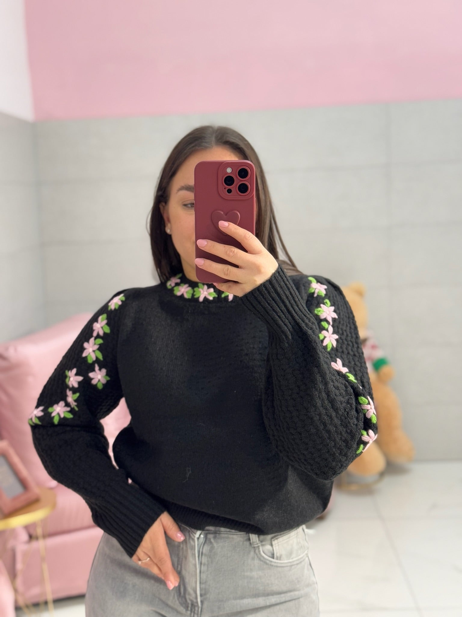 Pull flower
