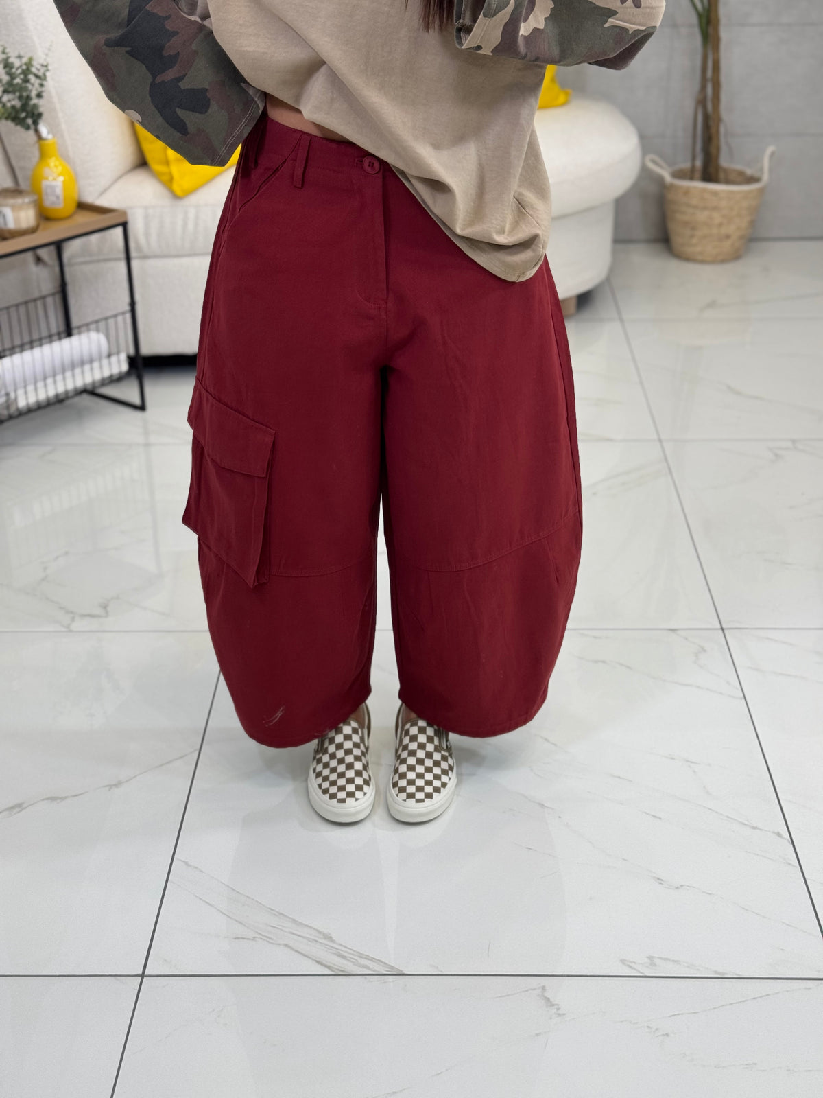 Bermuda Greta Bordeaux