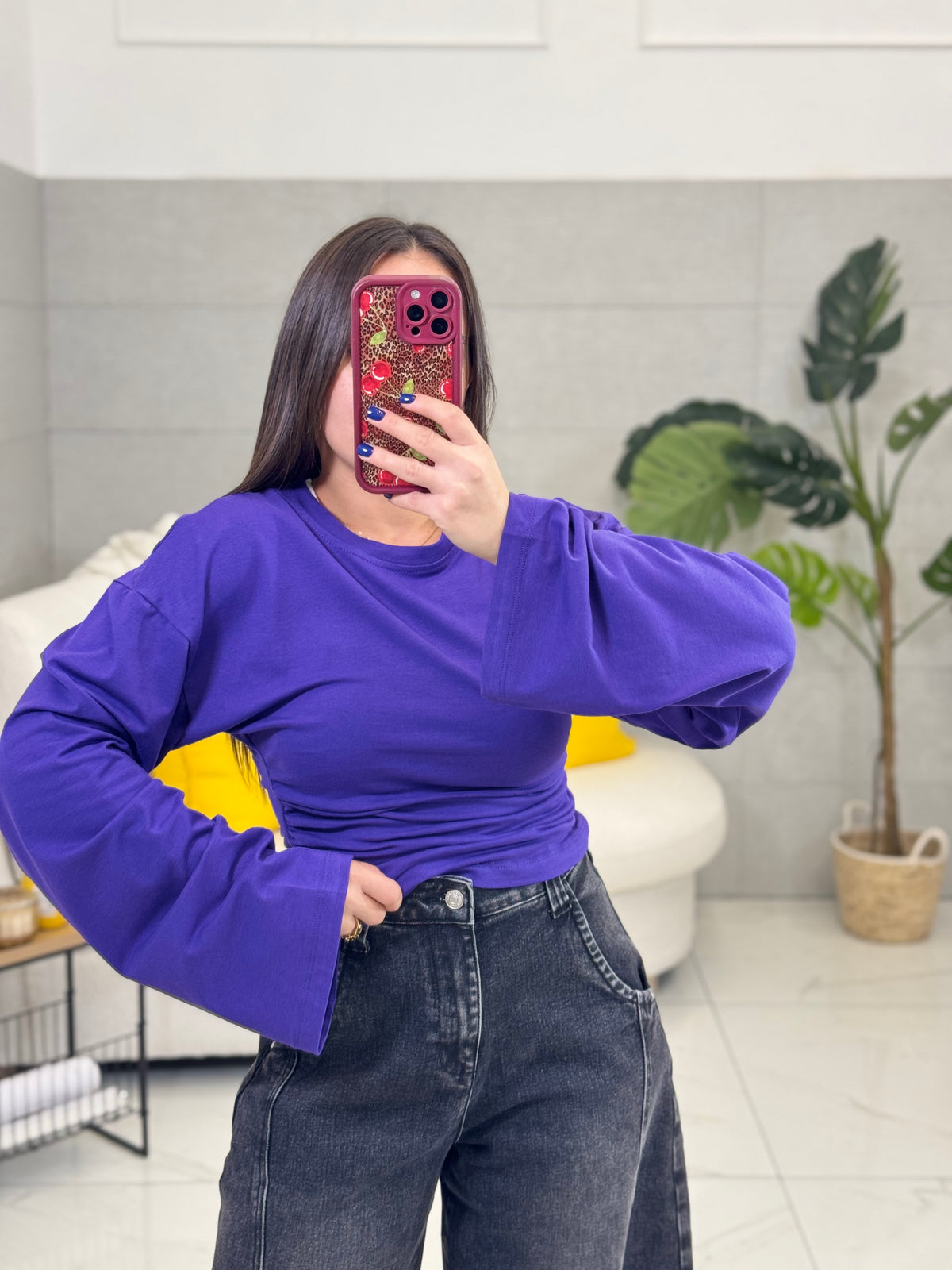Maglia drappeggio