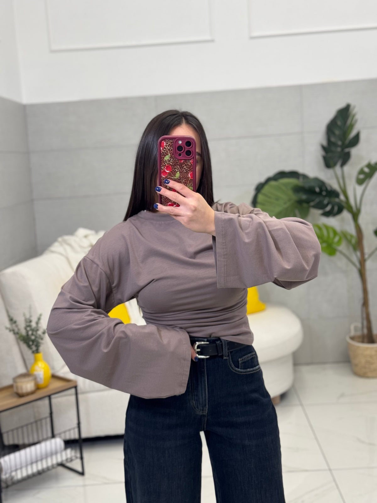 Maglia drappeggio