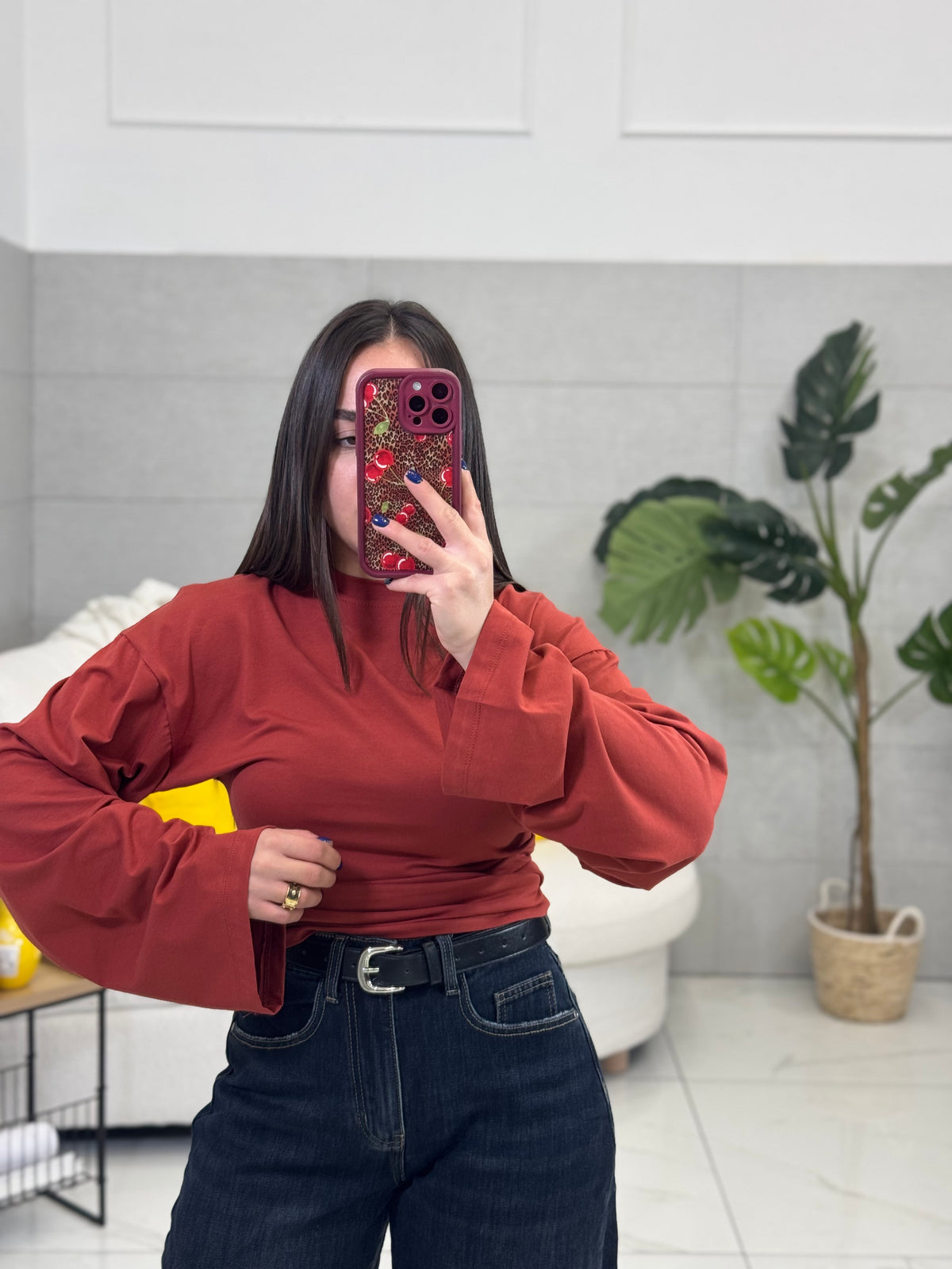 Maglia drappeggio